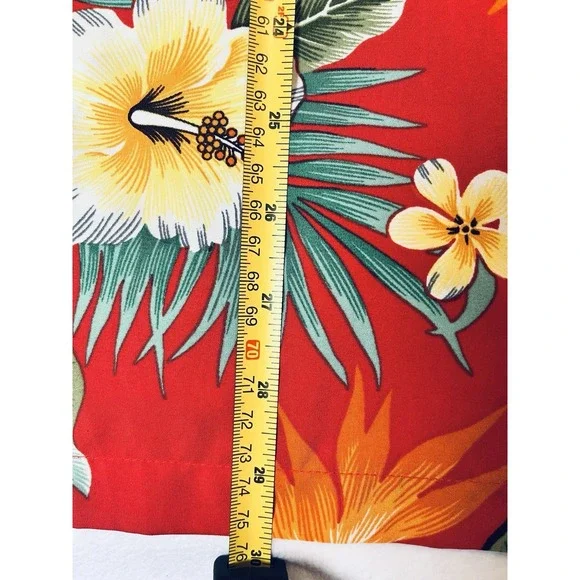 Vintage Alvish Enjoy Life Hawaiian Shirt sz Medium Vacation Cruise Island Wear - Picture 9 of 13